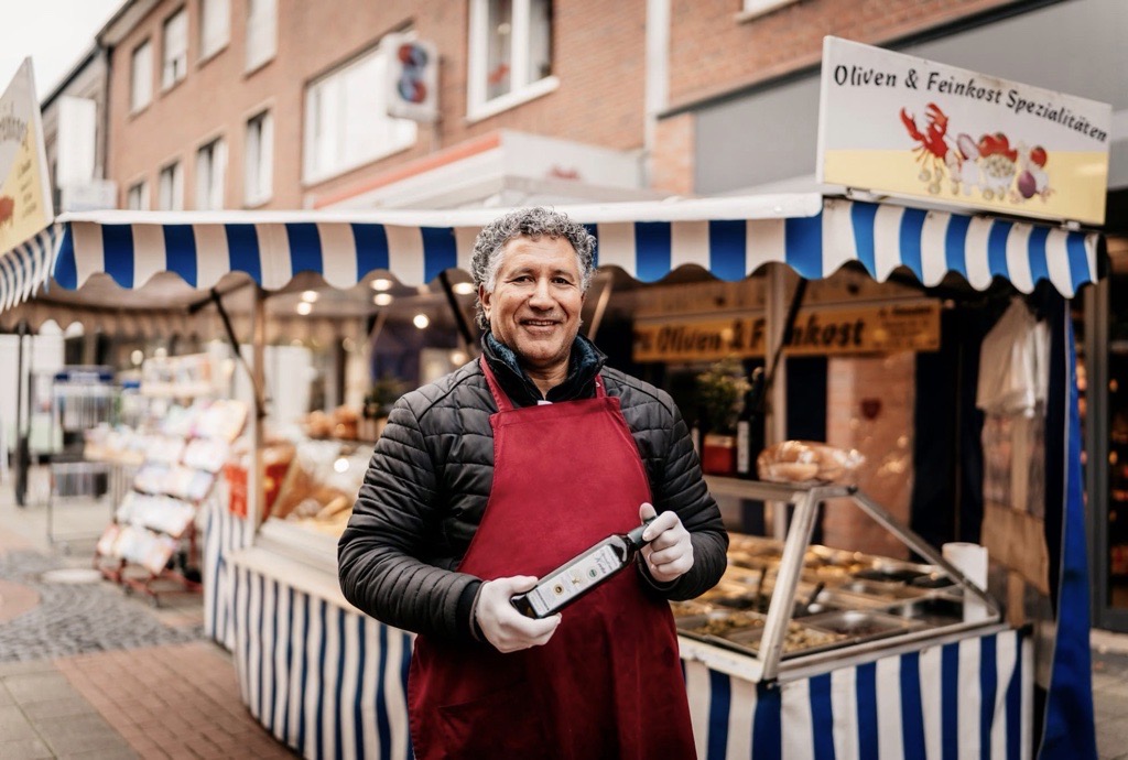 Rmadan Feinkost auf dem Wochenmarkt